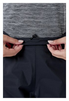 Pantalon Imperméable Femme Rab Downpour Plus 2.0 Noir