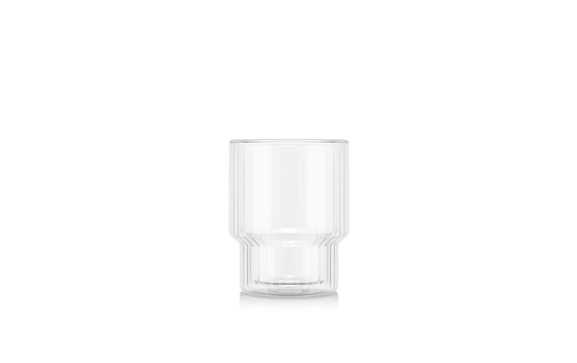 Trinkglas Navalia 2er Set Transparent, 0.35 lDoppelwandgläser