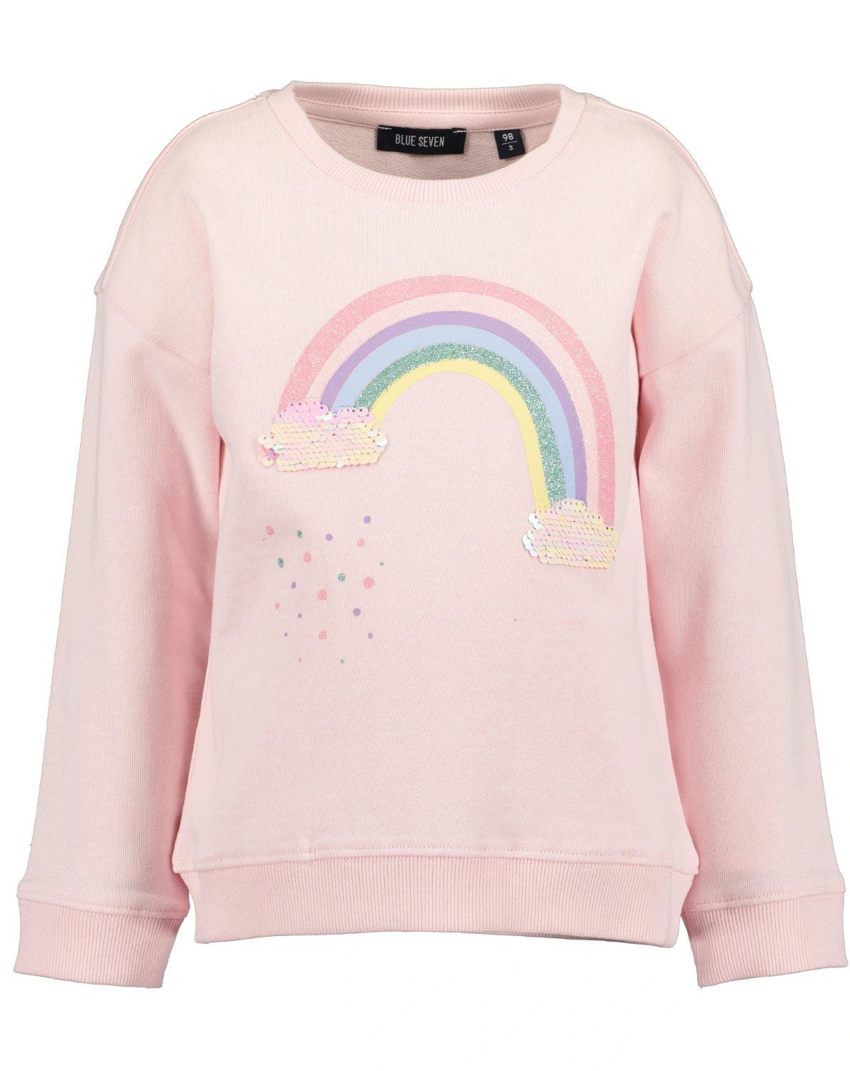Sweatshirt RAINBOW in rosa