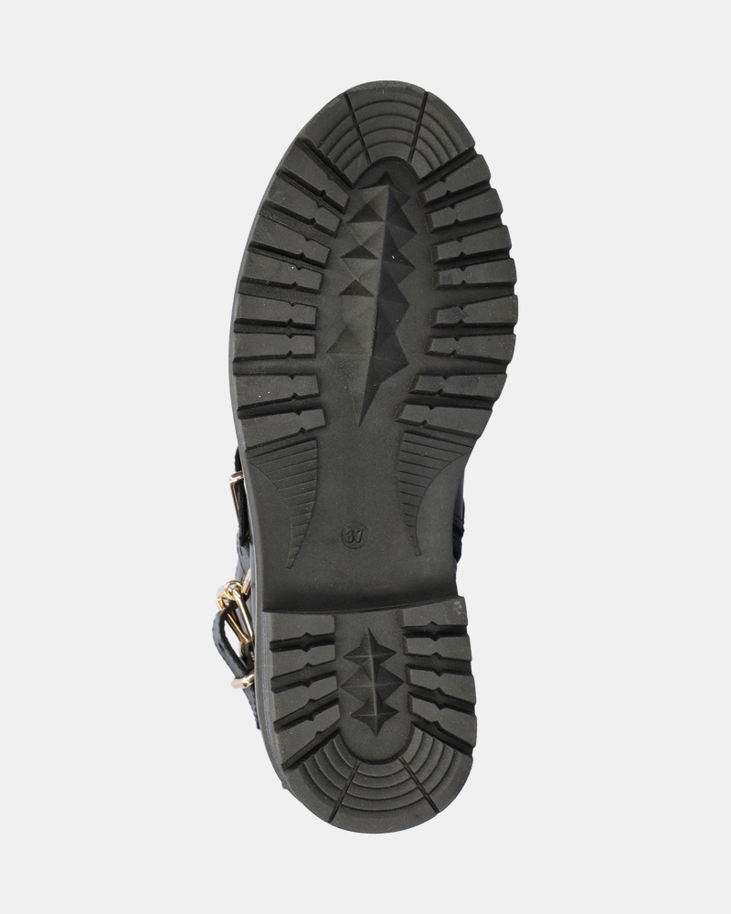 Nelson Monk Bikerboots  - zwart