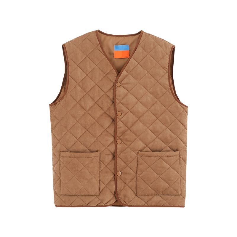 DAZO Studios - Gewatteerd vest met knoopjes