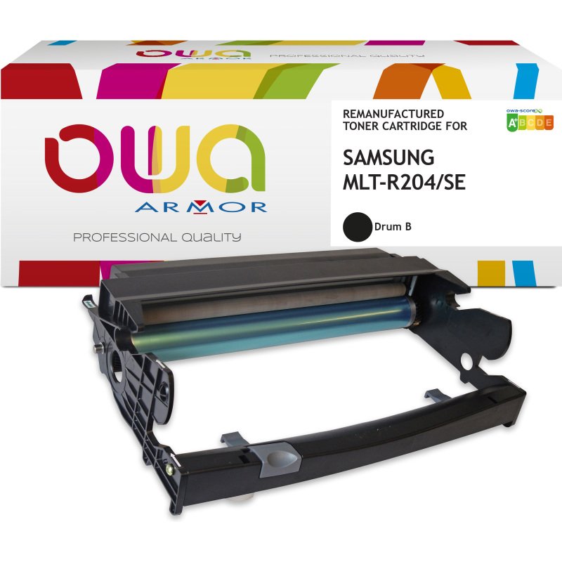 Tambour remanufacturé OWA - standard - Tambour Noir - pour SAMSUNG MLT-R204/SEE
