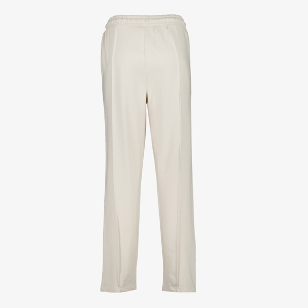 TwoDay dames broek gebroken wit met plooi