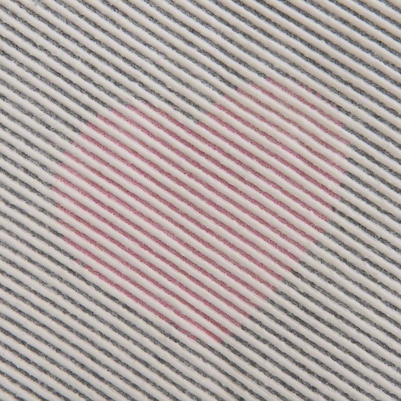 Tapis Vetbed Isobed, gris, beige et rose