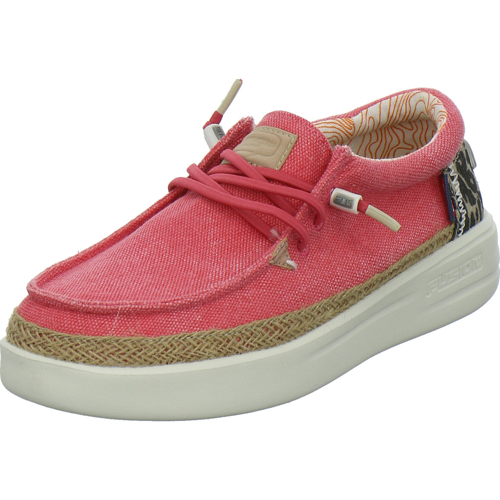 Fusion Sneaker Damen Rot