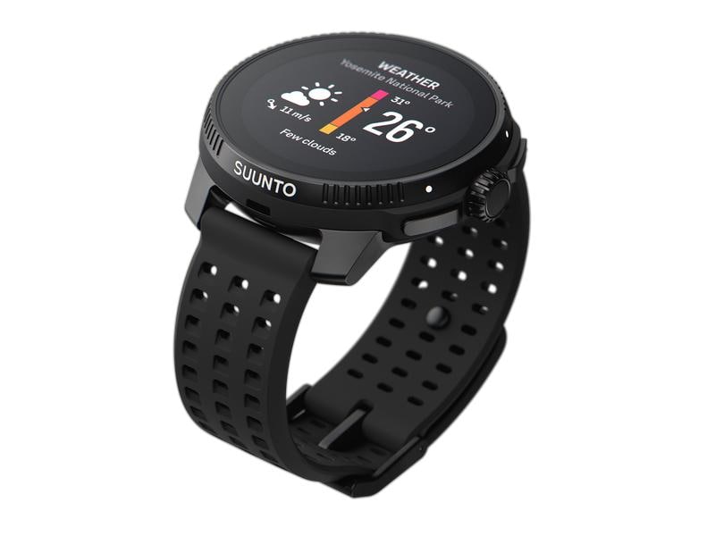 SUUNTO Sportuhr Race Black Die ultimative Smartwatch für Wettkämpfe und Training