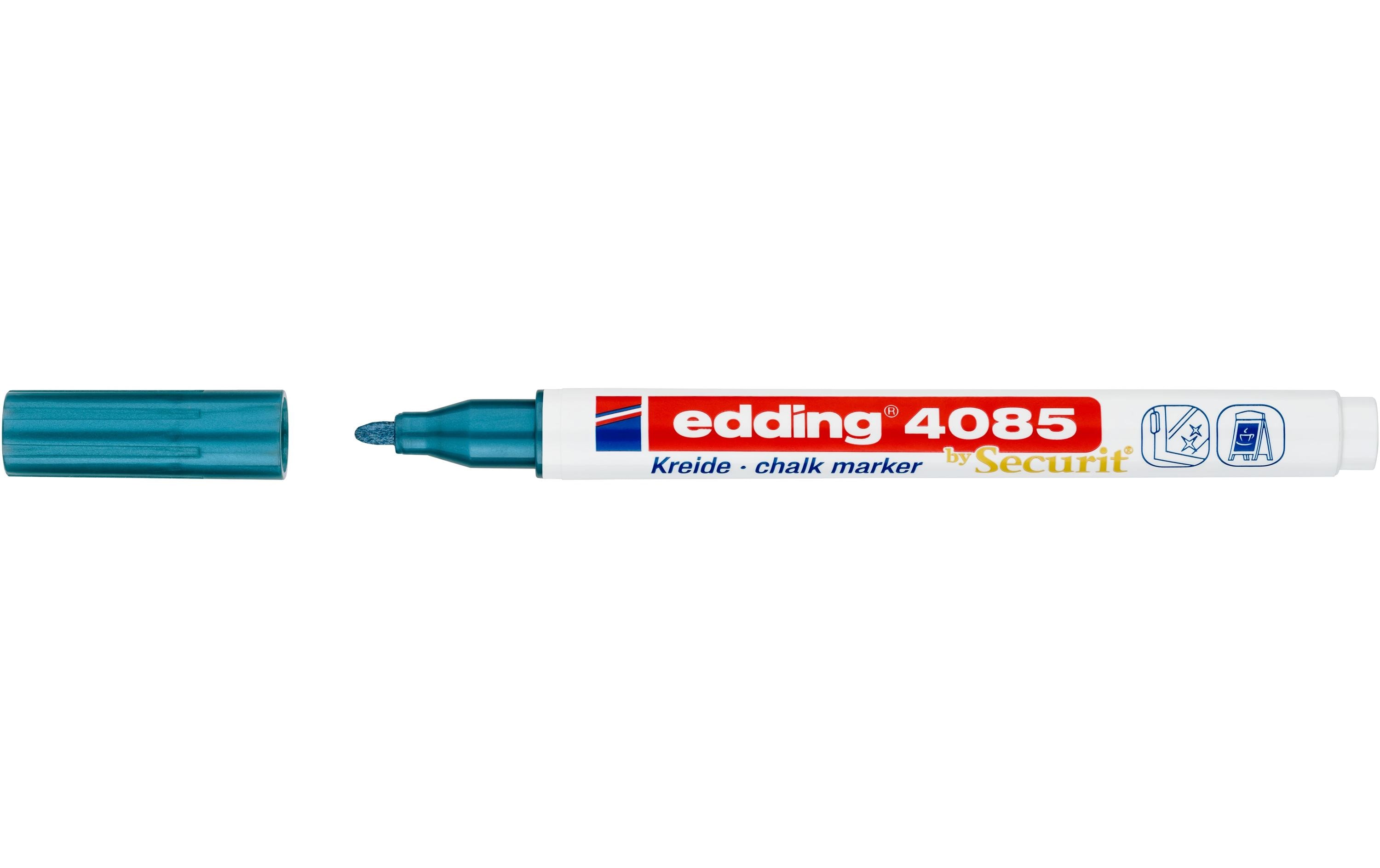 Kreidemarker 4085 Blau-MetalicKreidestift für deckende Gestaltungen