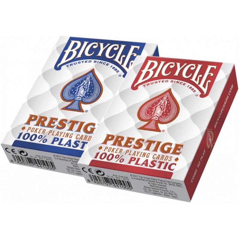 Cartes bicycle 100% plastique