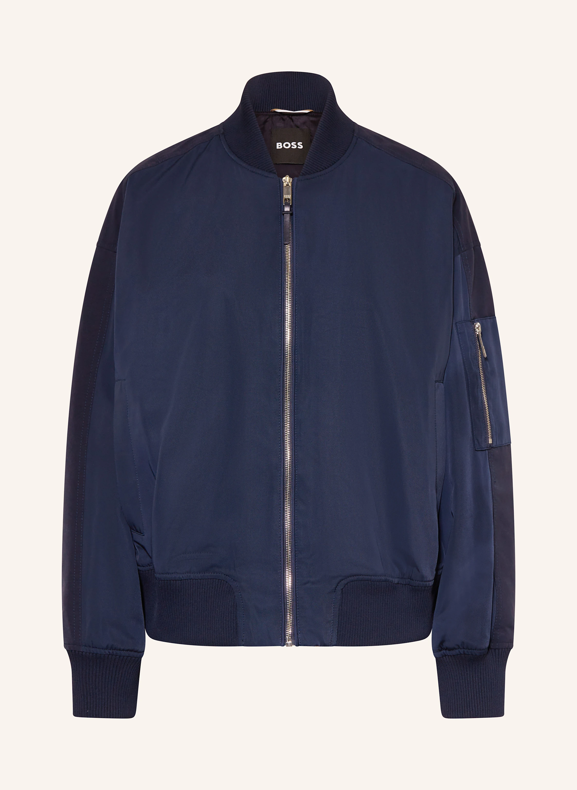 BOSS Blouson PELINDA im Materialmix