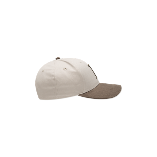 Les Deux Suede II Baseball Cap, Light Desert Sand/Walnut, One size