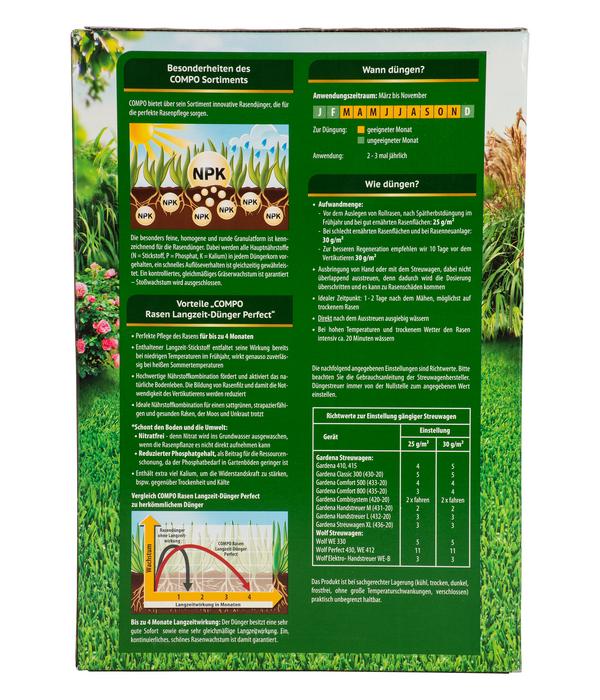 COMPO Rasen Langzeit-Dünger Perfect
