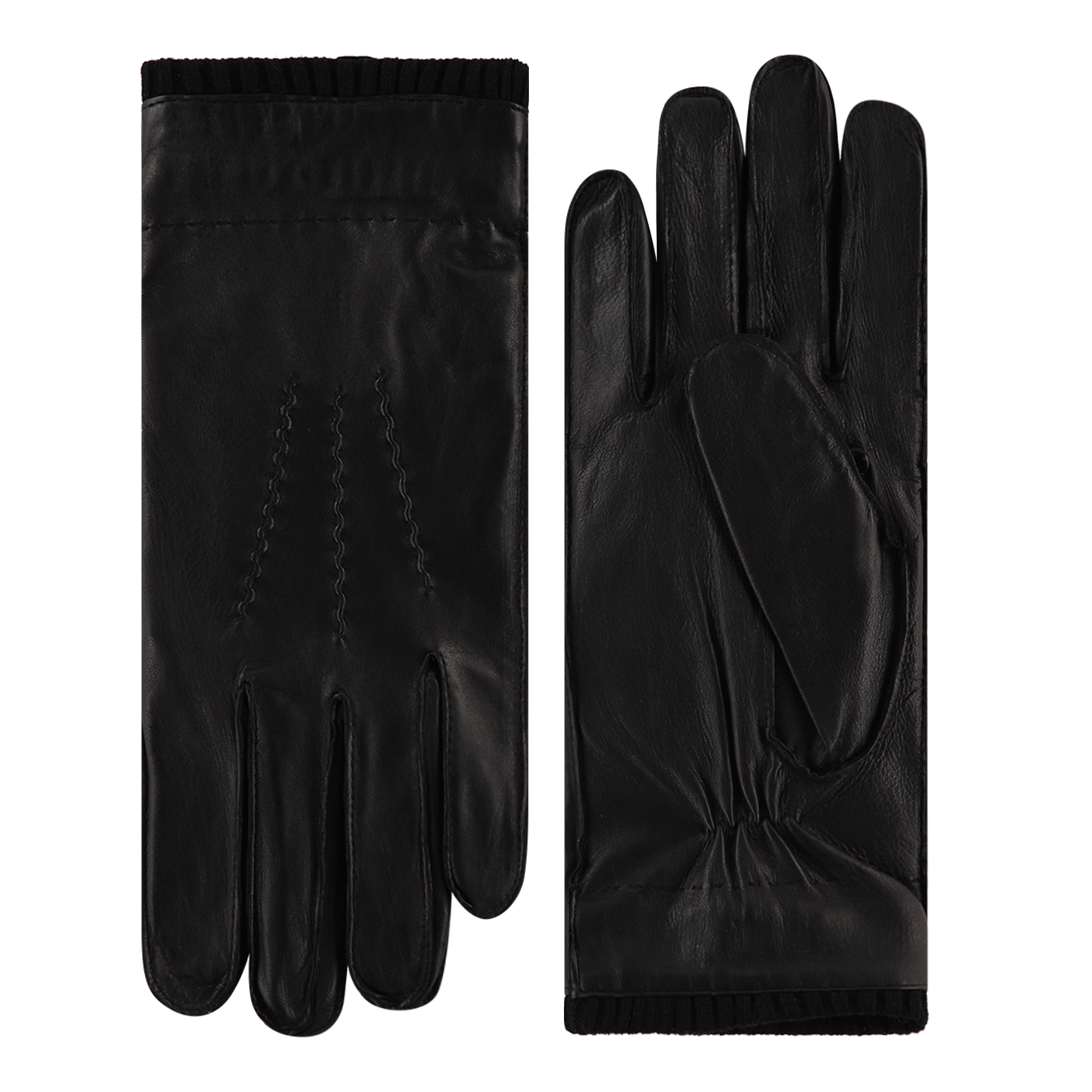 Laimböck Perugia Glacé Handschoenen Heren Black Maat 9