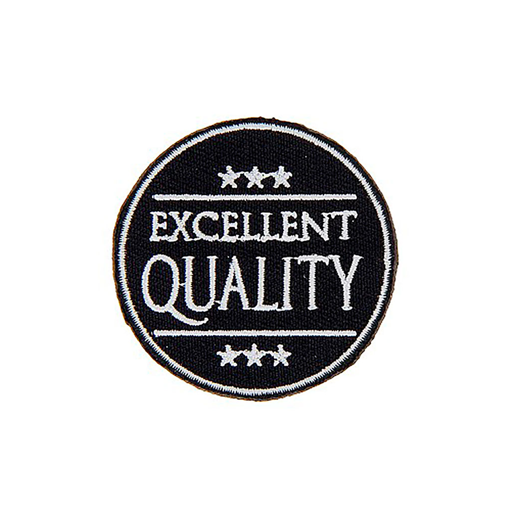 Ecusson thermocollant rond EXCELLENT QUALITY