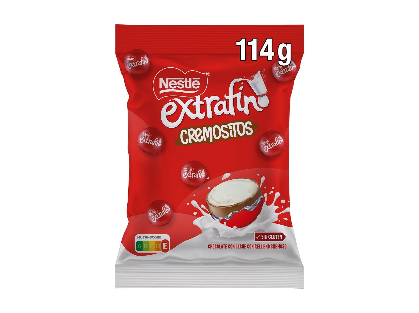 CHOCOLATE NESTLÉ EXTRAFINO CREMOSITOS 144G