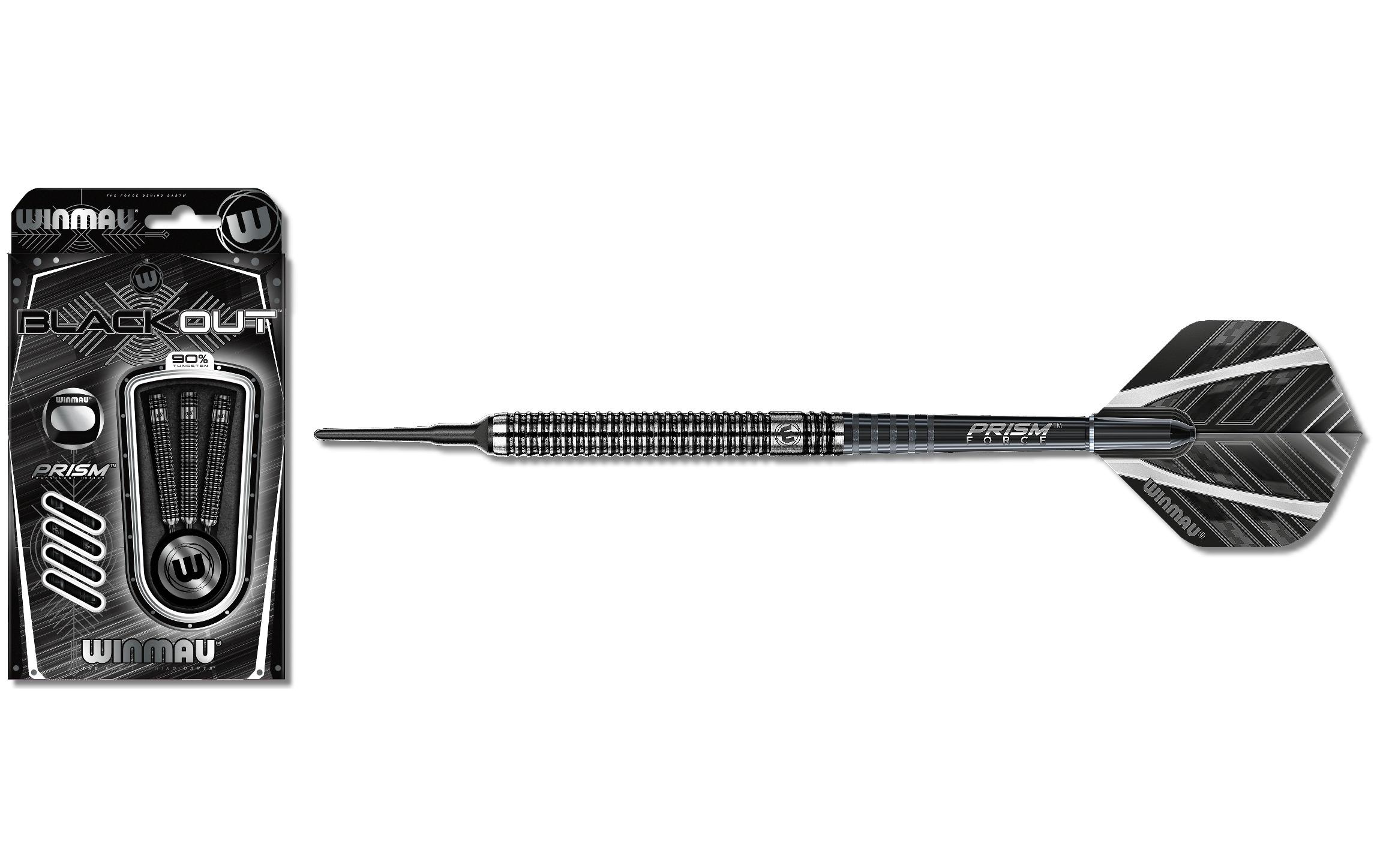 Winmau Dartpfeil »Softdart Blackout 3 Stück«