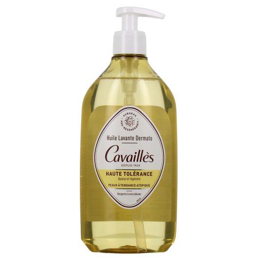 Cavailles huile lavante dermatologique haute tolérance - Peau atopique