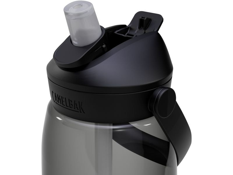 CamelBak Trinkflasche Thrive Flip Straw 1000 ml, Charcoal Der mobile Hydrations-Begleiter