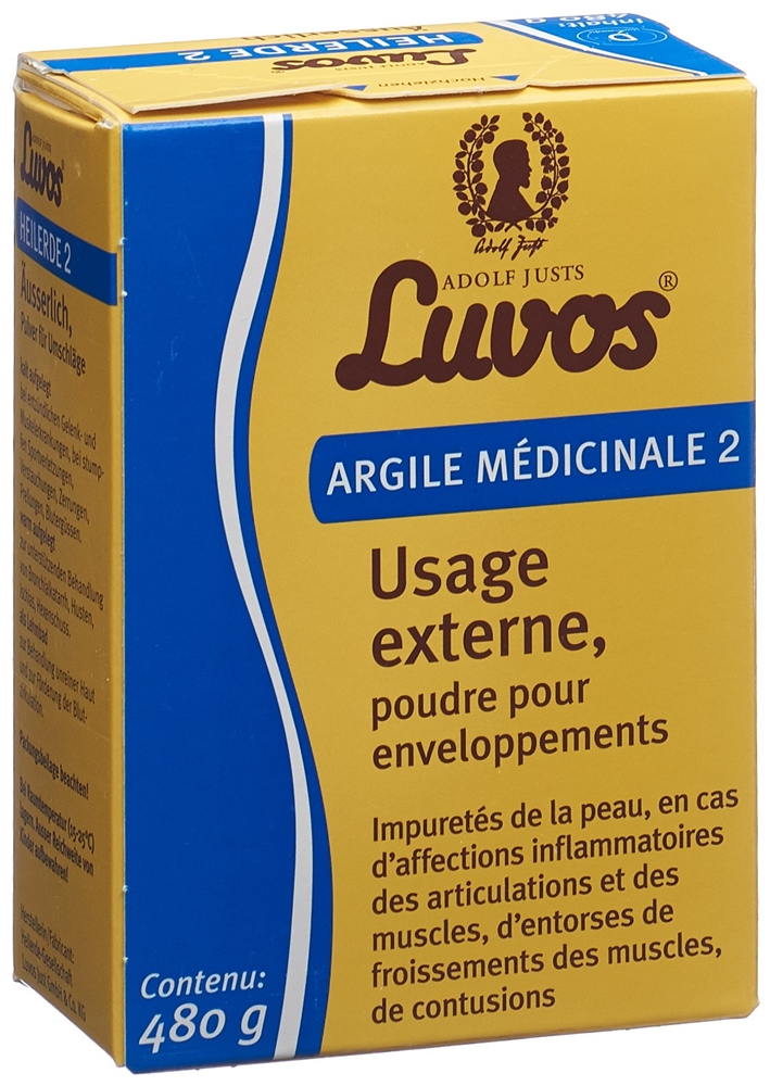LUVOS Heilerde 2 äusserlich Plv 480 g
