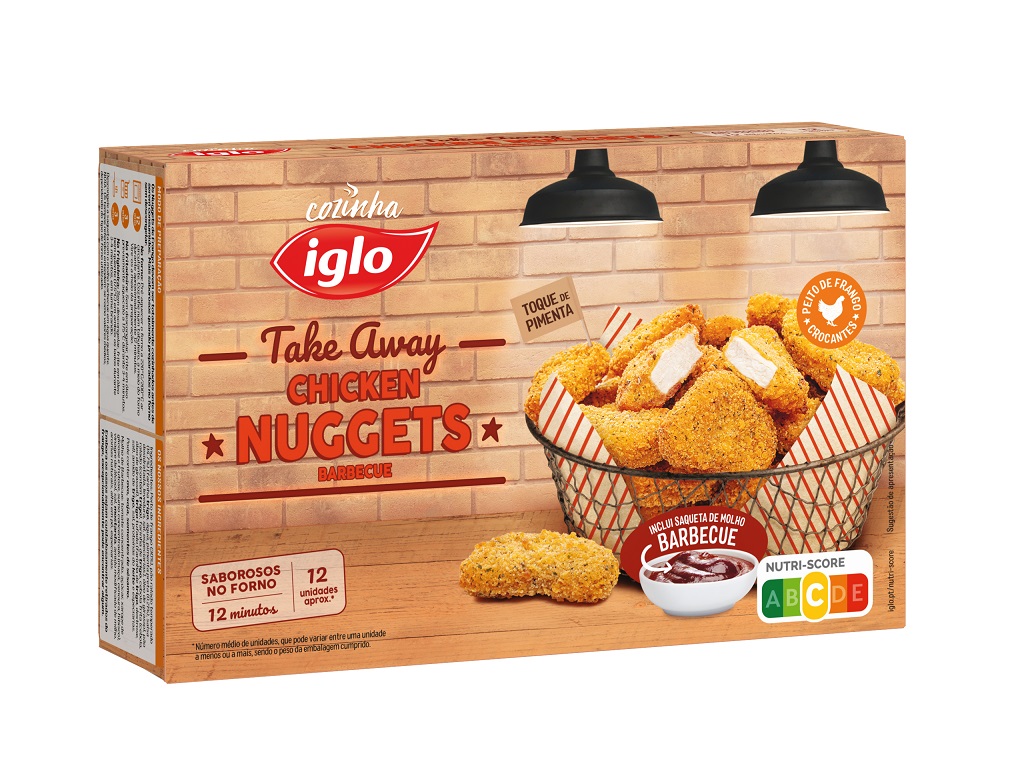 CHICKEN NUGGETS BBQ IGLO TAKE AWAY 350G