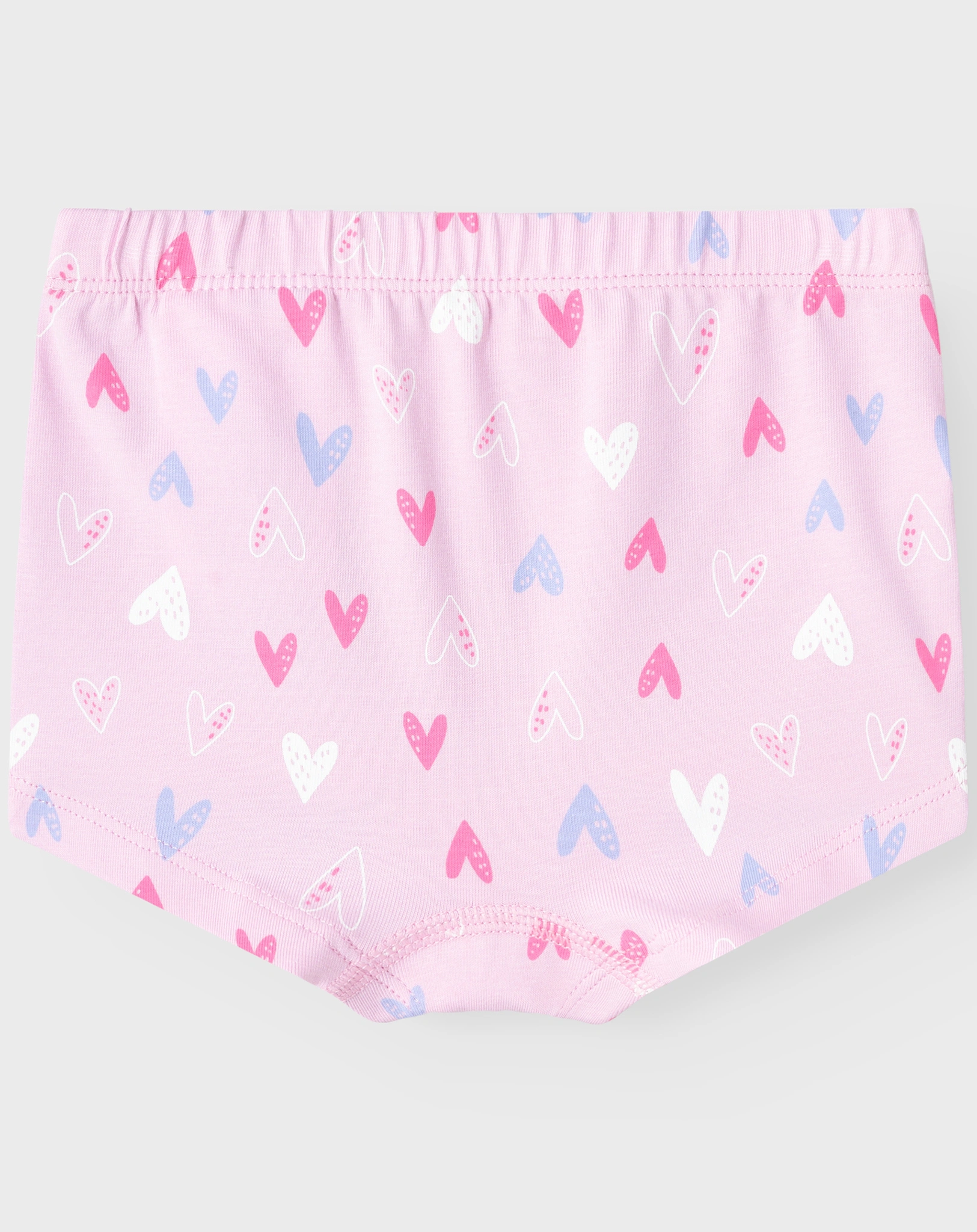 Hipster NMFTIGHTS HEARTS 3er Pack in pink lavender