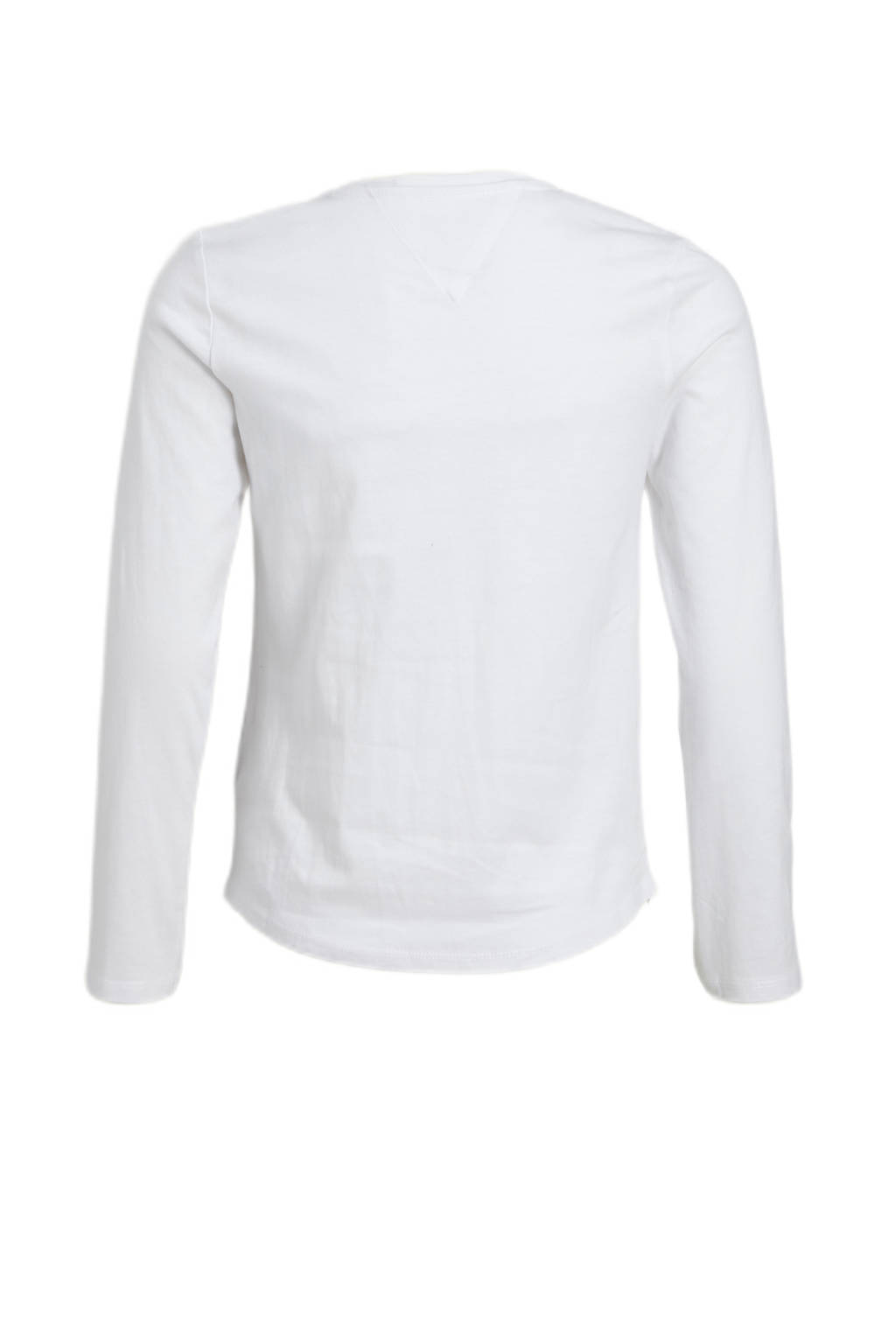 Tommy Hilfiger longsleeve van katoen wit
