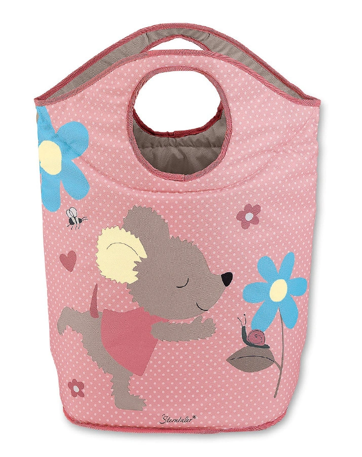 Aufbewahrungskorb MAUS MABEL (58x29x71) in rosa