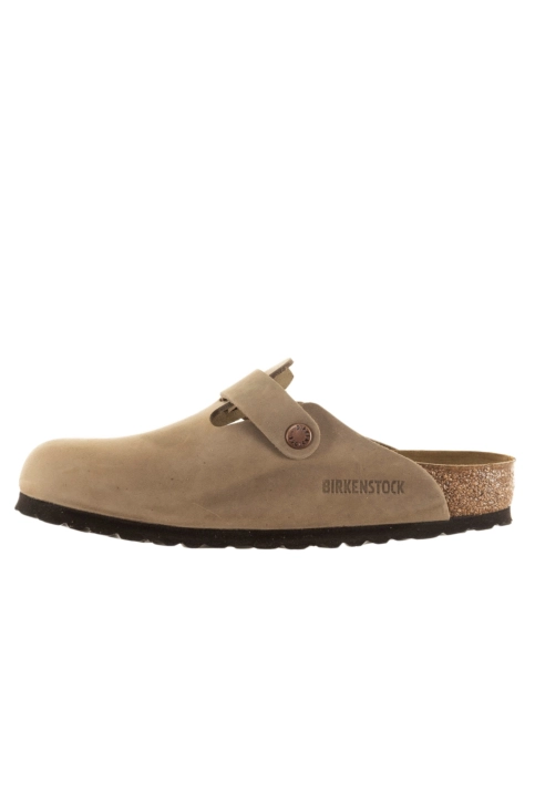 Sandales - nu-pieds birkenstock boston leoi regular tabacco brown