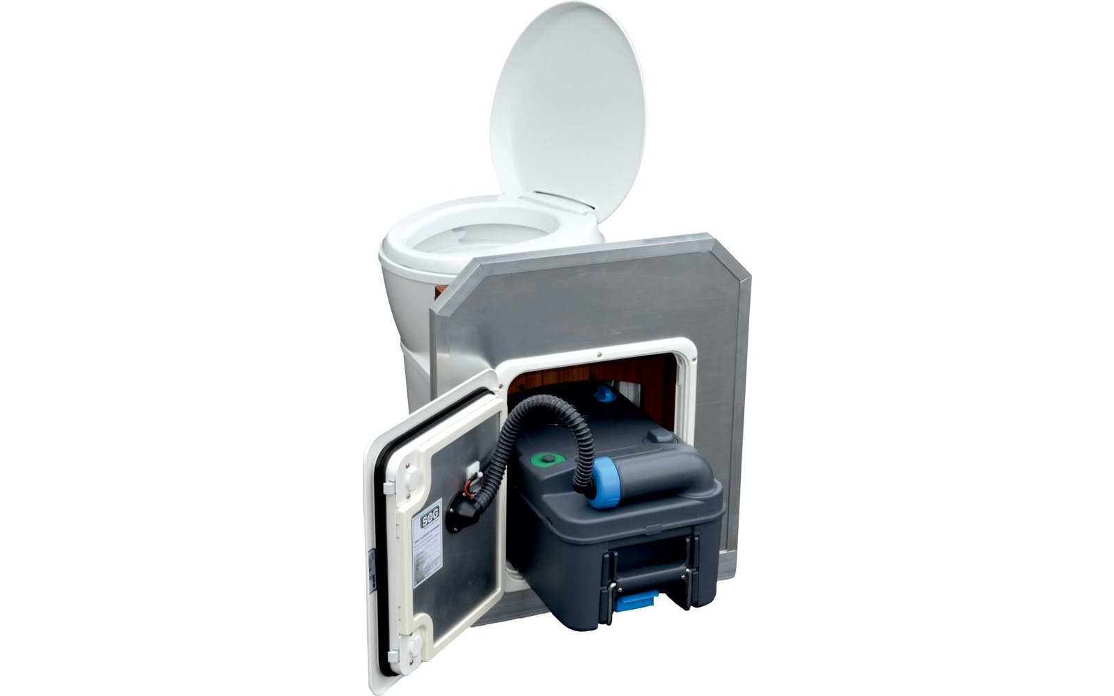 SOG I Typ H (C220) 12V Toilettenentlüftung Türvariante weiß