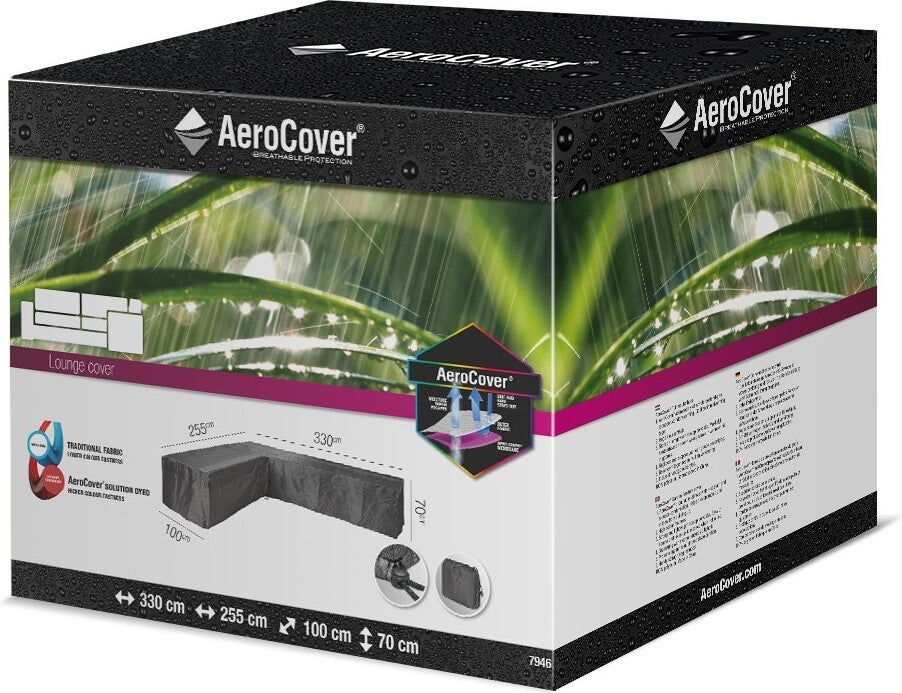 Platinum Outdoorable loungesethoes links AeroCover 330 x 255 x 70 cm