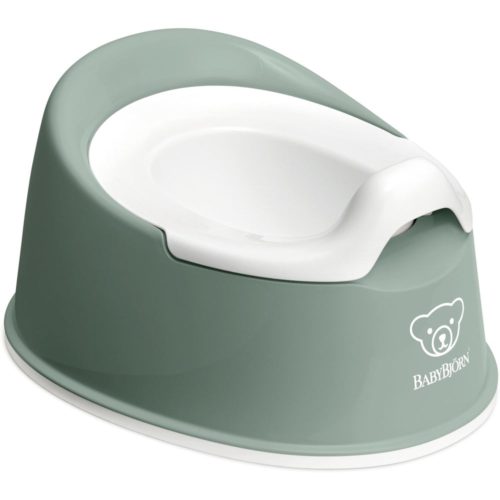 Køb BabyBjörn Grey Green/White Smart Potte