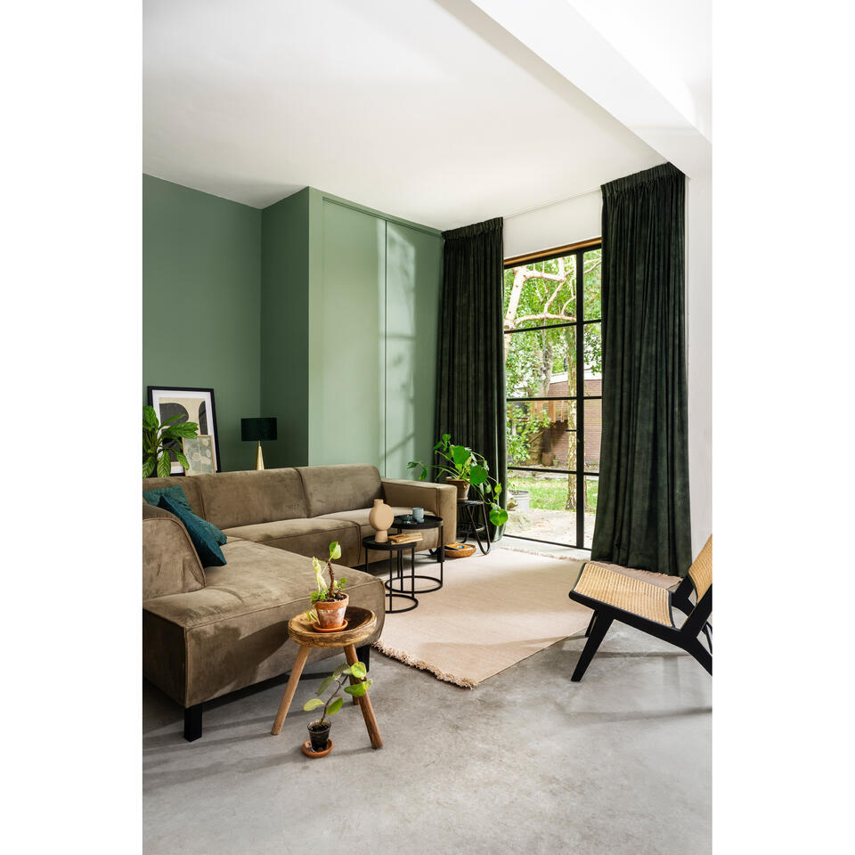 Gordijn Rosy Groen