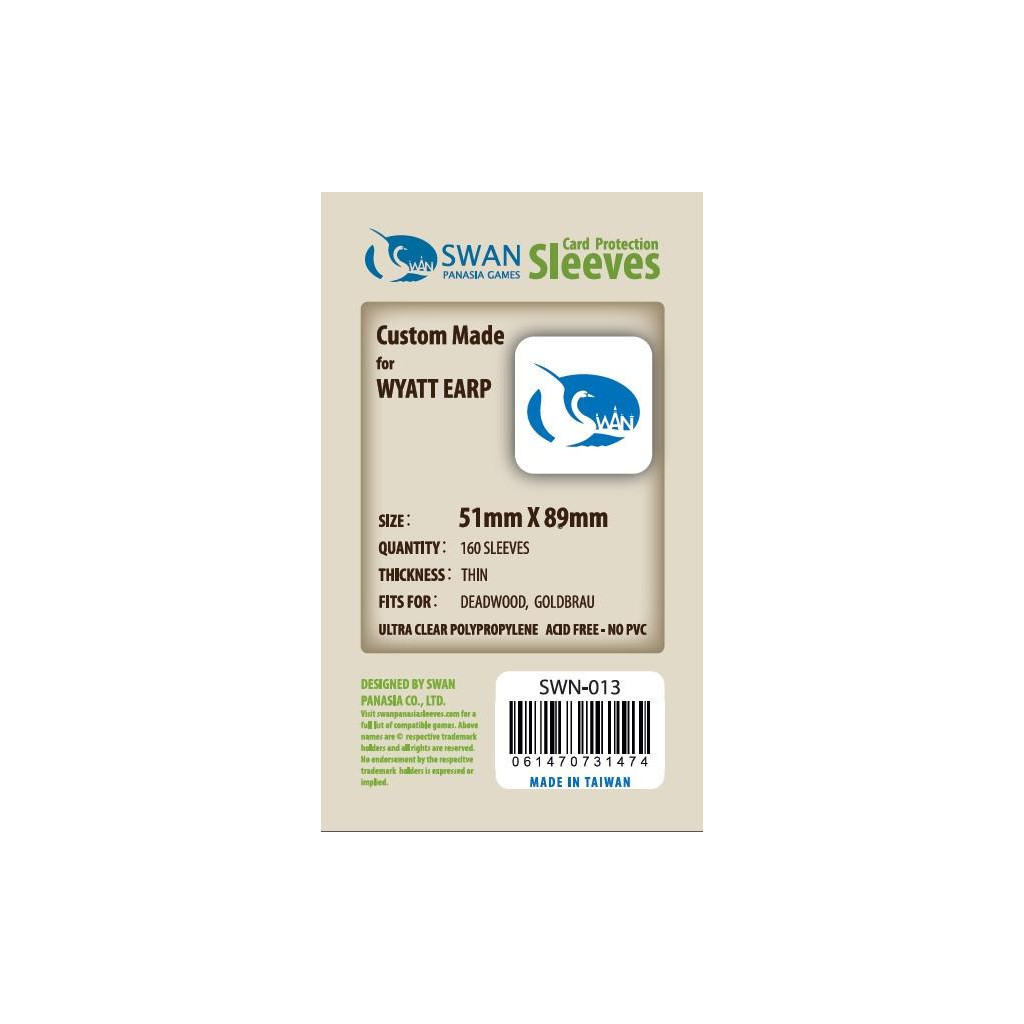 Swan Panasia - Card Sleeves Standard - 51x89mm - 160p