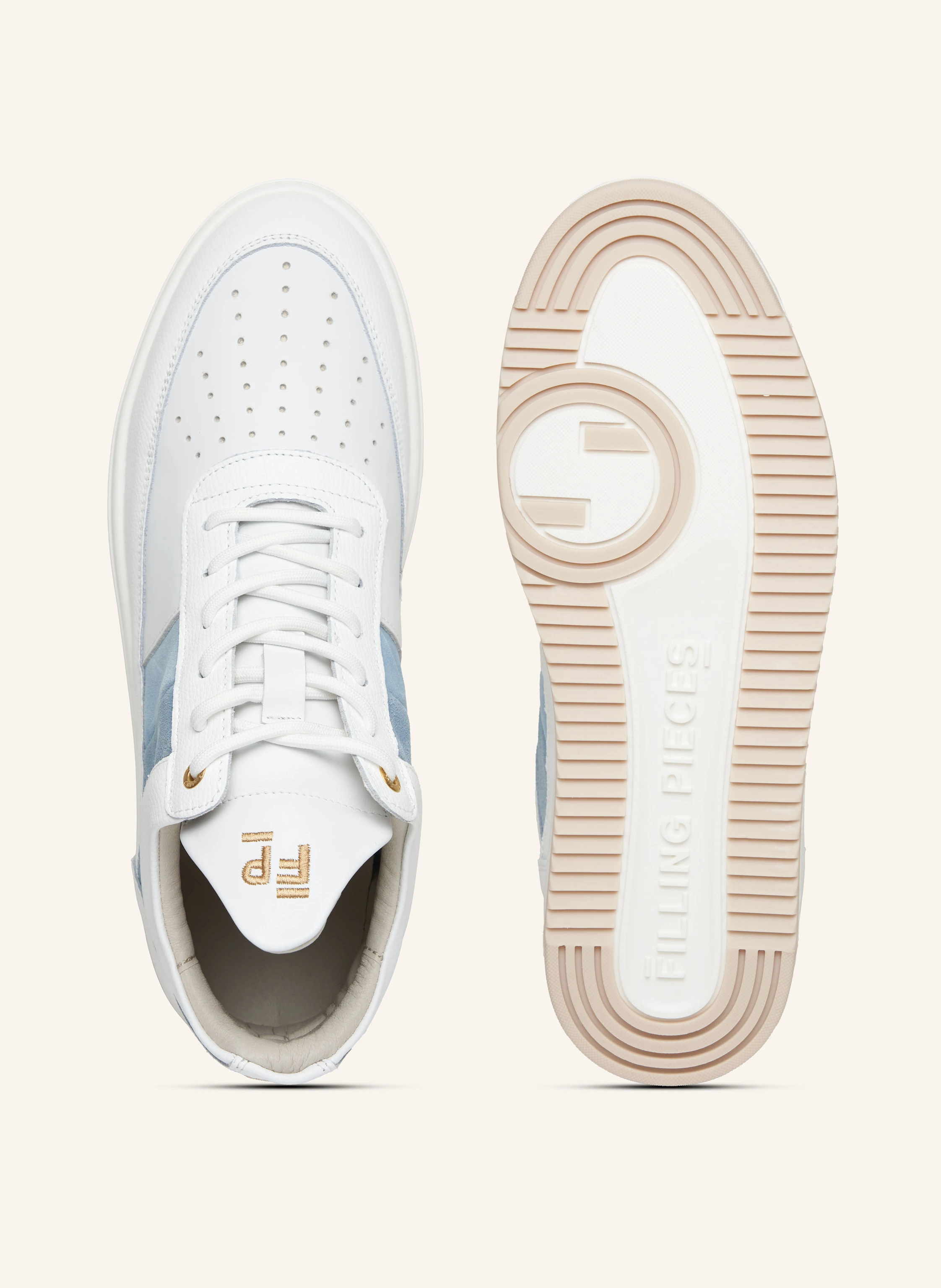 FILLING PIECES Low Top Game Mix White / Blue