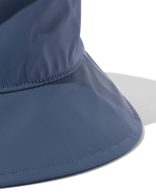 chapeau de pluie bleu bleu