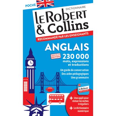 Dictionnaire Le Robert & Collins Poche Anglais