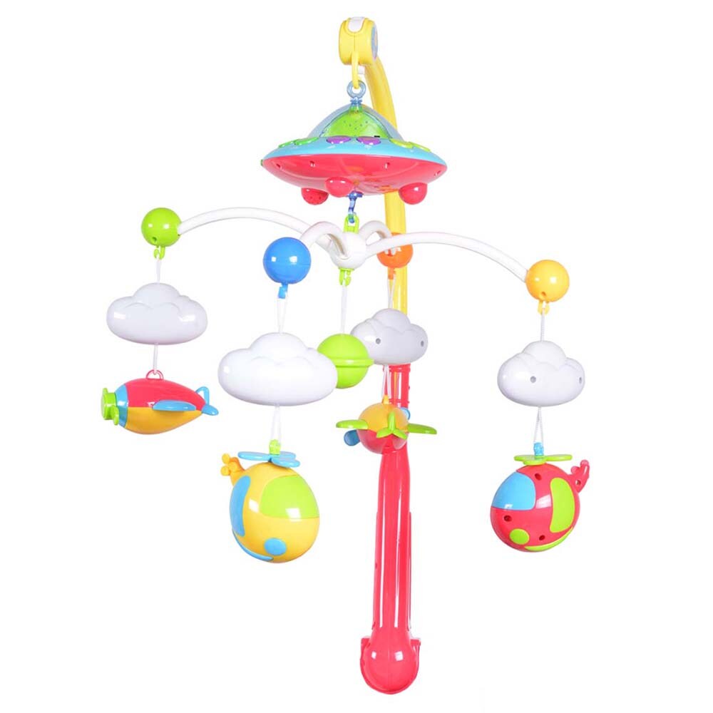 Moni Musikmobile Space Dreamer 777-9, drehbares Mobile mit Musik und Licht
