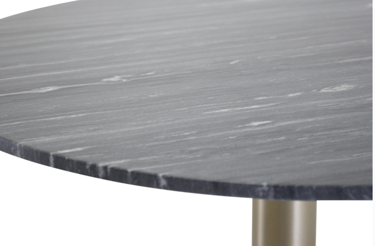 Eettafel Estelle Zwart/Goud