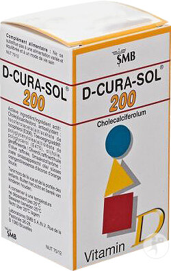 SMB D-Cura-Sol 200UI Flacon 10ml