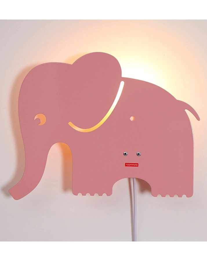 Wandleuchte ELEPHANT in rosa