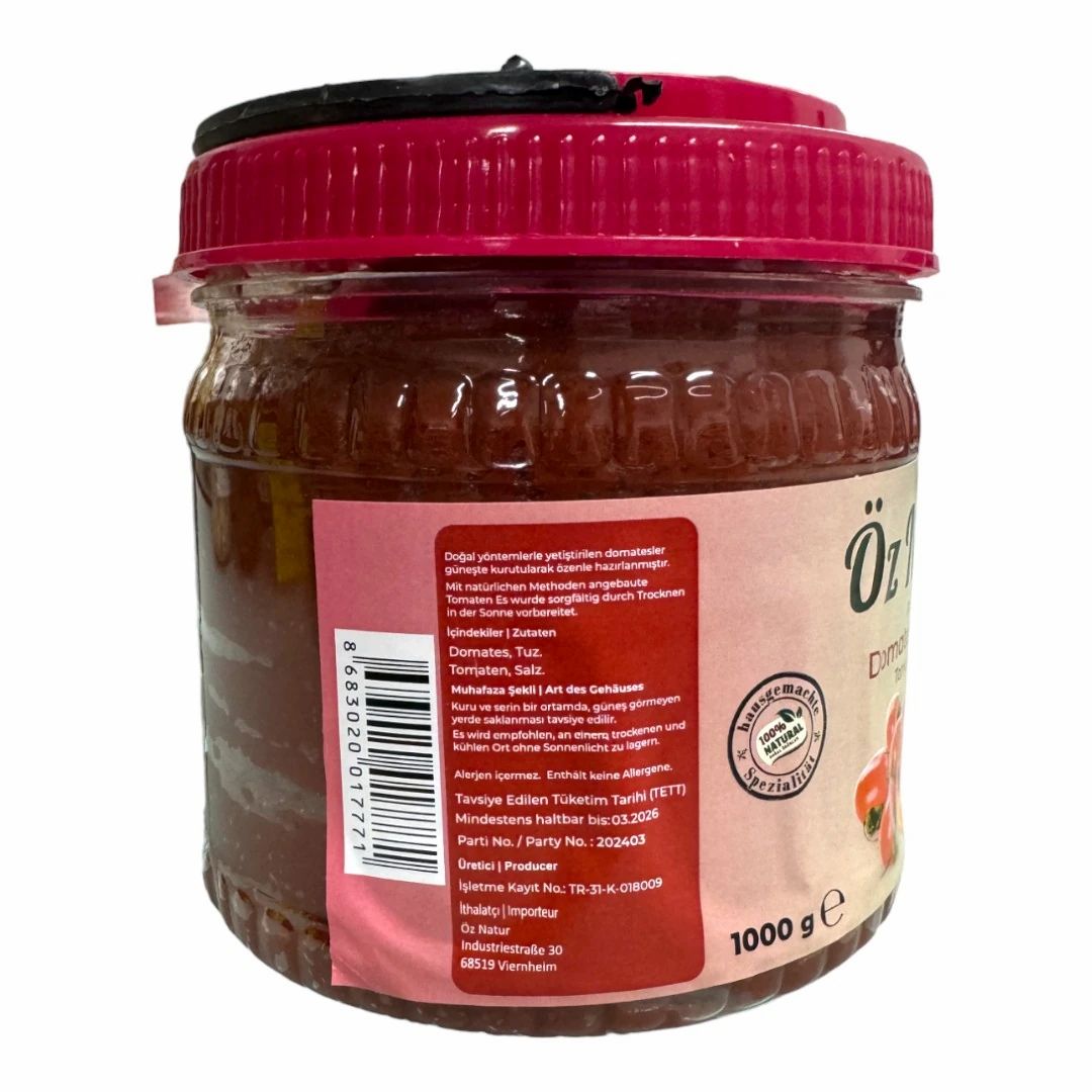 Öz Natur | Hausgemachte Tomatenmark
