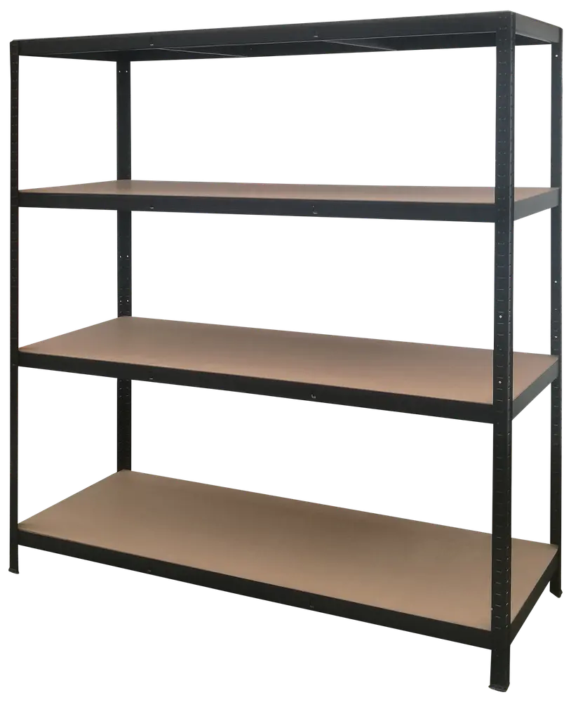 Rockfort Stålreol 4 hylder 180 x 160 x 60 cm
