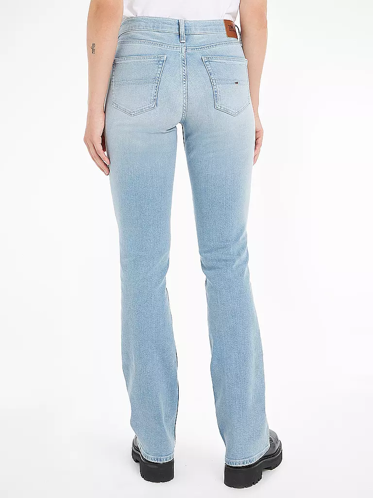 TOMMY JEANS Jeans Bootcut MADDIE hellblau