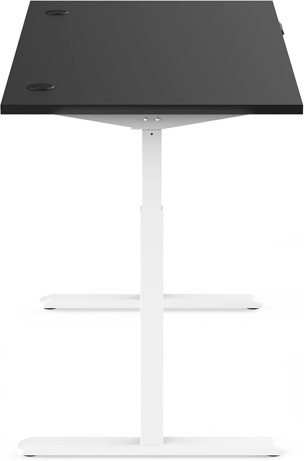 Up Up Bjorn Sit Stand Electric Desk (Tabletop Black, Frame White, L 150x75x2.5)