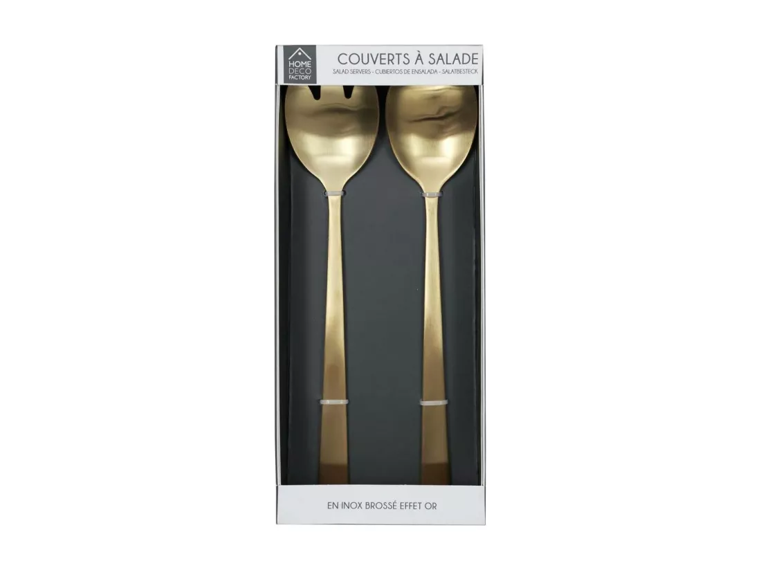 Couverts à Salade Inox 
