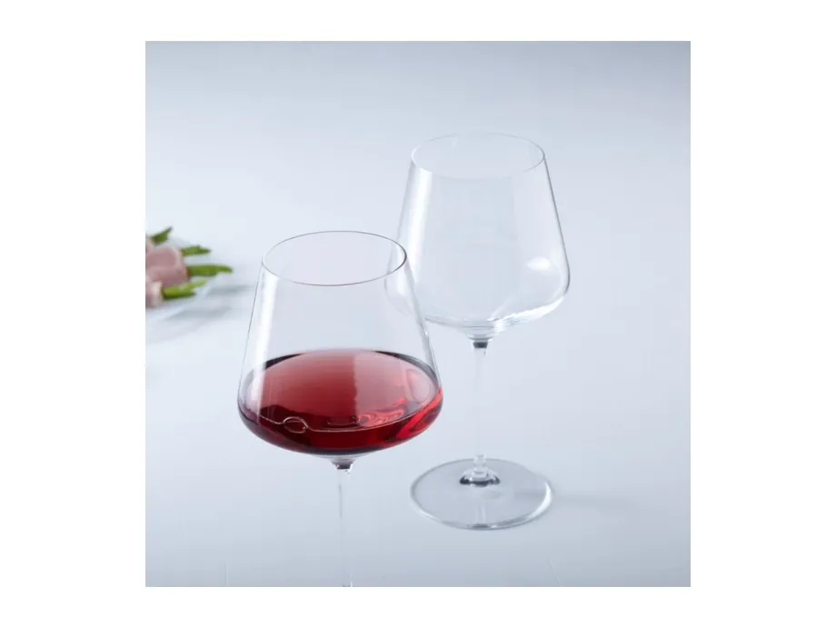 LEONARDO Puccini, Rødvinsglas, Standardglas, Krystal, Transparent, Bourgogne vin, Rydde