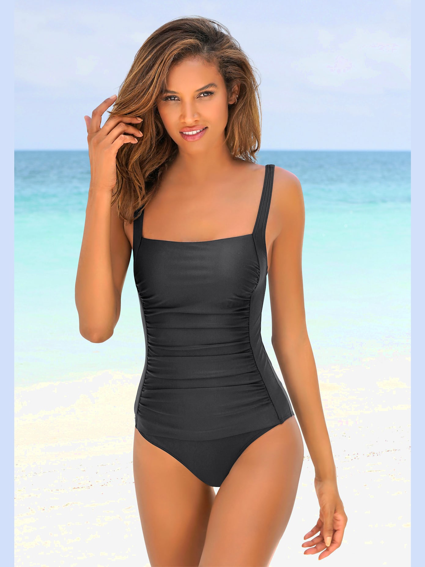 Maillot de bain idéal pour les grandes tailles, jusqu'au bon. e