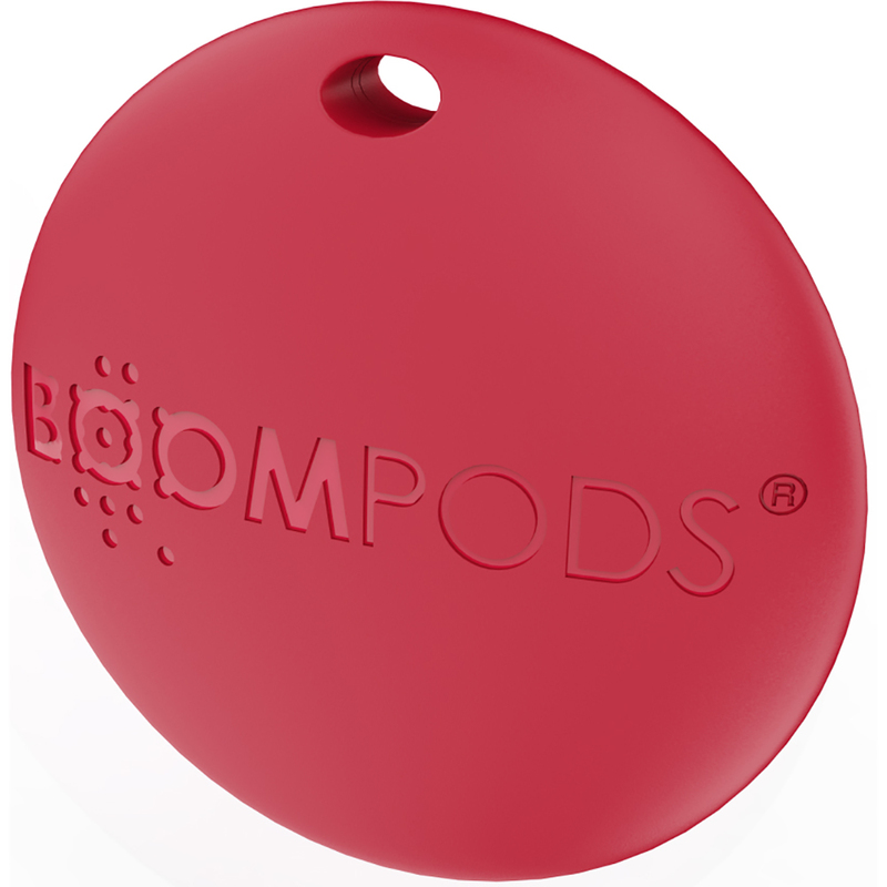 Boompods Smart Tracker Boomtag, rot