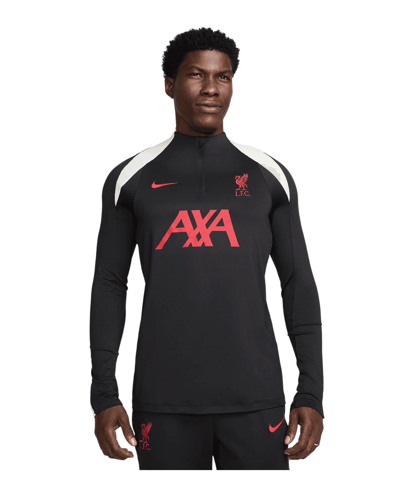 Nike FC Liverpool Strike Drill Top Sweatshirt Schwarz F013