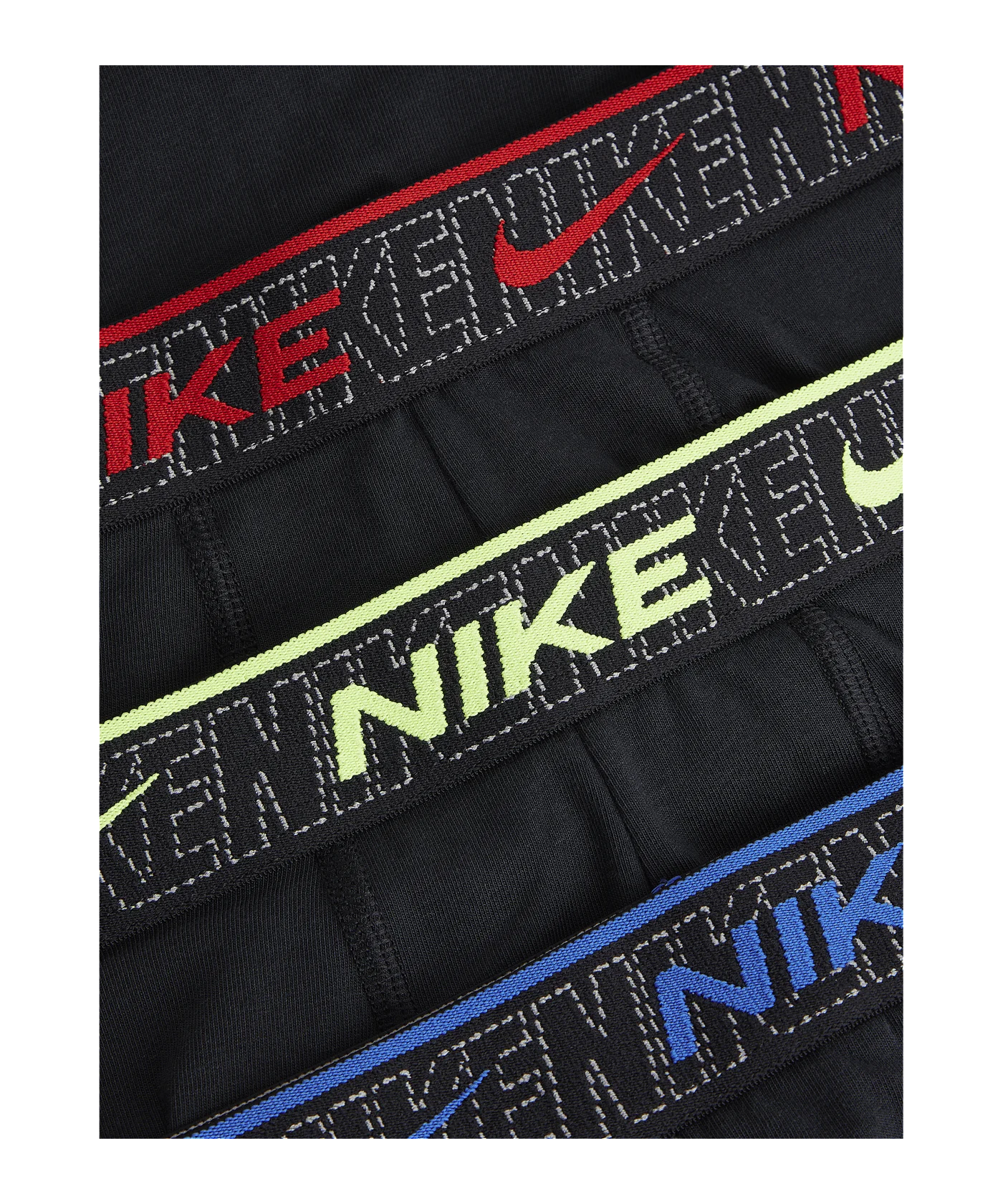 Nike Cotton Trunk 3er Pack Boxershort Schwarz FJV7