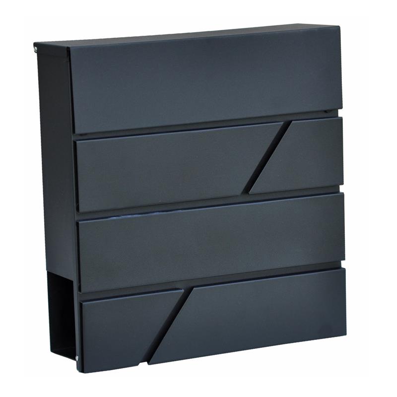Dazikemo Wandbriefkasten Figura schwarz